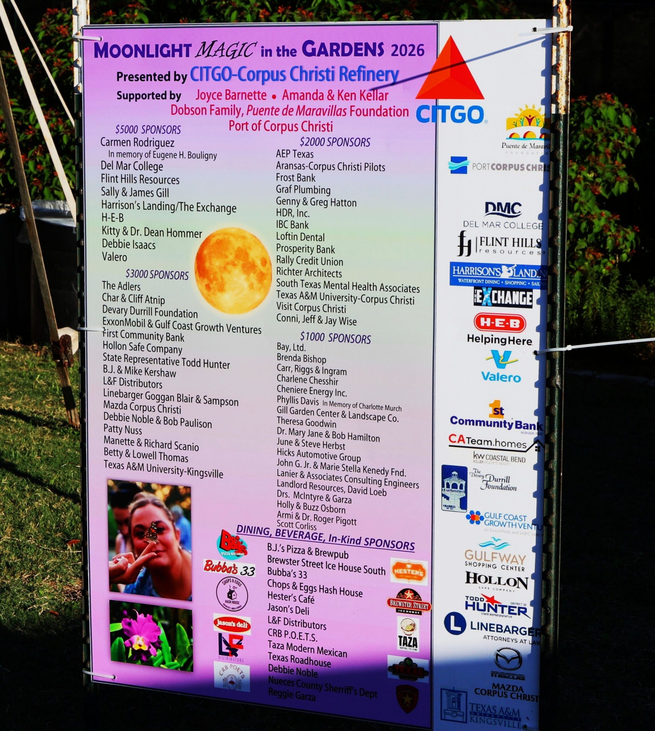 SIGNAGE, SPONSORS
